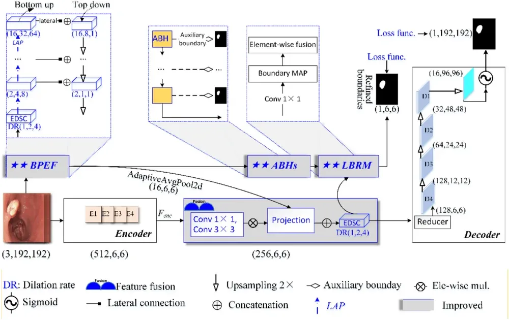 Figure 2 from “Flexible Dilated Convolution and Bidirectional Pyramid Approach to Polyp Segmentation”